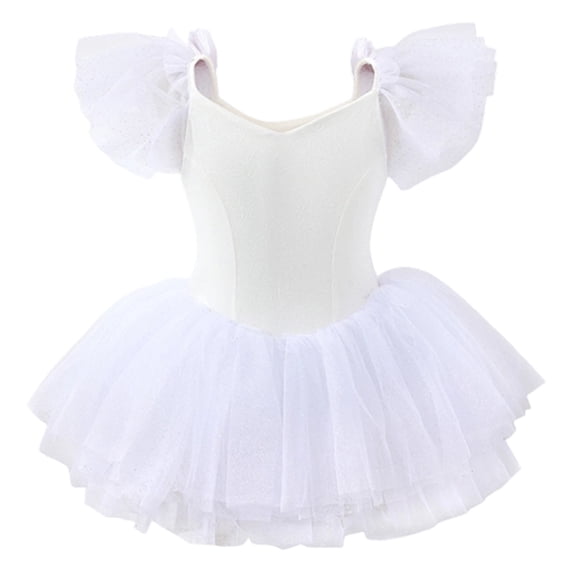 OSOLU Children Girls One-Piece Swimsuits Solid Color Sleeveless Cute UV Protection Beach Pool Swimwear Classic Seaside Bathing Suit