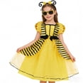 thumbnail image 1 of OSOLU Children Girls Outfits Tutu Dress Short Sleeve Headband Glasses Stage Performances Breathable Lightweight Versatile Travel Clothing Sets, 1 of 6