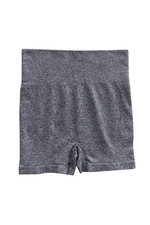 Fitness Yoga Shorts High Waist Soft Spandex Riding Shorts Women's Dance Volleyball Lift Shorts Sports Soft Tummy Control Workout Athletic Gym Bottoms Grey L