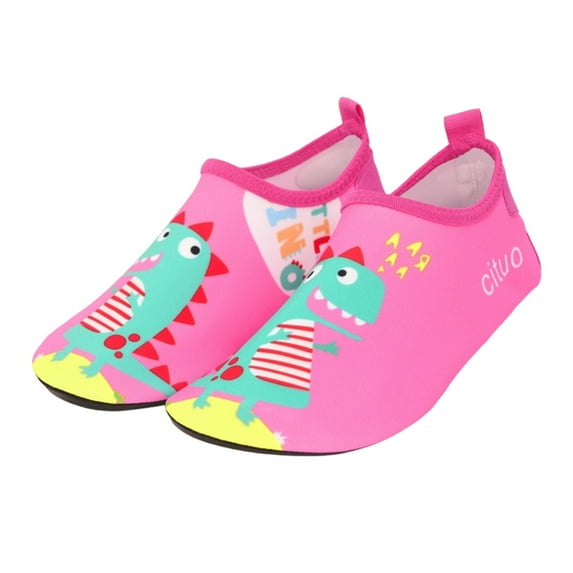 OSOLU Girls Water Shoes For Swimming Beach Outdoor Activities Comfortable Lightweight Sandals For Toddler Kids Age 2 10 Years Infants Holiday Shoes, 8.5-9years