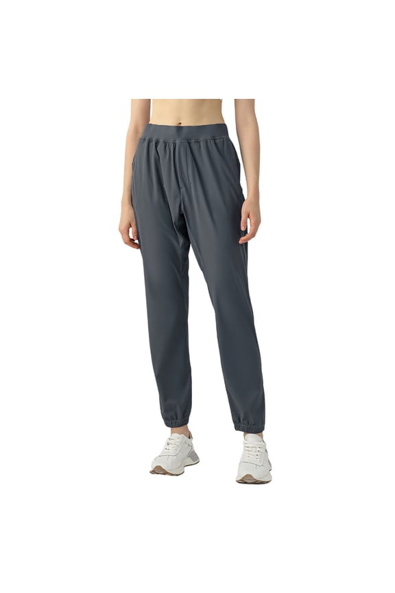 High Waist Yoga Pants For Women Workout Leggings With Pockets Straight Fit Reflective Stripes Comfortable Stretchy Gym Running Athletic Workout Stretchy Running Tummy Control Bottoms Grey S