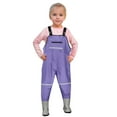 thumbnail image 1 of OSOLU Kids Boys Girls Chest Waders Youth Fishing Waders With Pocket For Toddler Children Waterproof & Fishing Waders With Boots Infants Cute Shoes, 12-13 Years, 1 of 8