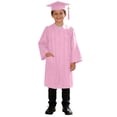 thumbnail image 1 of OSOLU Kindergarten Graduation Gown And Cap Set For Boys Girls Preschool Graduation Outfit Kids 2-9Y, 1 of 9