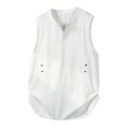 thumbnail image 1 of OSOLU Men's Tank Tops Summer Sleeveless Solid Color Loose Fit Crew Neck Athletic Breathable Lightweight Tops Travel Elegant Vest, 1 of 4