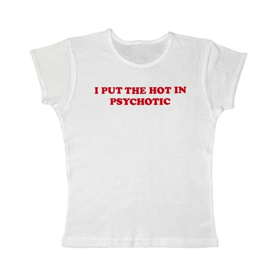 OSOLU Solid Color Baby Tees For Women Graphic Crop Tops Summer Teen Girls Crew Neck T-Shirt Tee Tops Trendy Dailywear