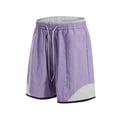 thumbnail image 1 of OSOLU Solid Color Men's Cozy Shorts Comfortable Loose Fit Breathable Outdoor Walking Home Relaxation Elastic Waistband Lightweight Summer Everyday Comfort Versatile Bottoms, 1 of 4