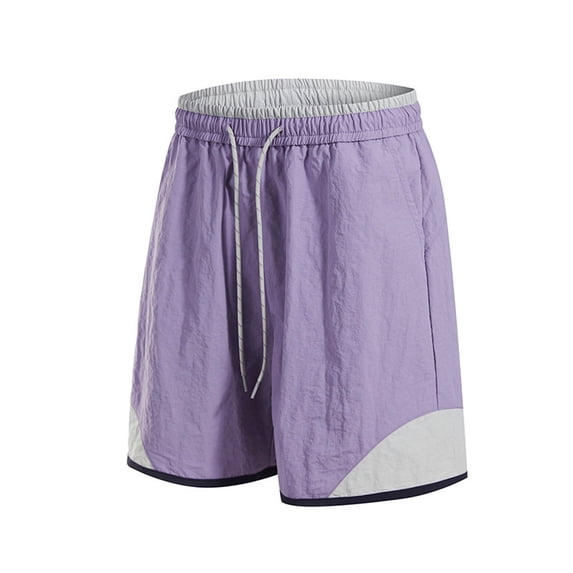 OSOLU Solid Color Men's Cozy Shorts Comfortable Loose Fit Breathable Outdoor Walking Home Relaxation Elastic Waistband Lightweight Summer Everyday Comfort Versatile Bottoms