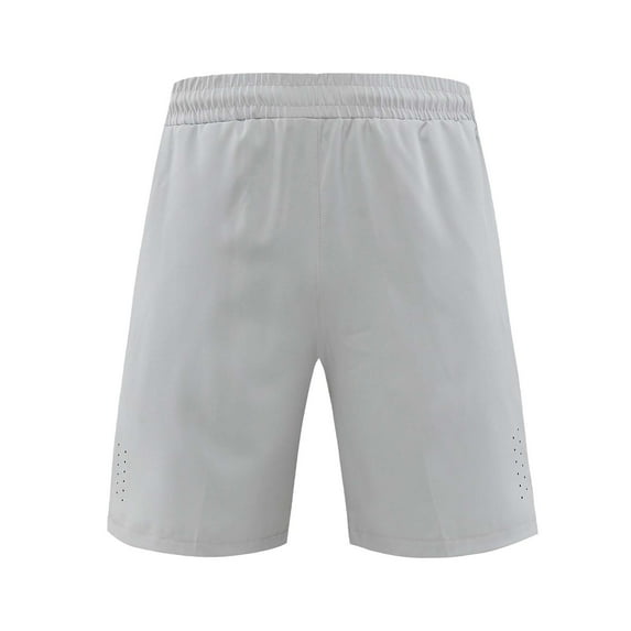 OSOLU Solid Color Summer Men's Thin Sports Sweatpants Shorts Quick Drying Mesh Breathable Knee Length Fitness Basketball Shorts Daily Relaxed Fit Breathable Bottoms
