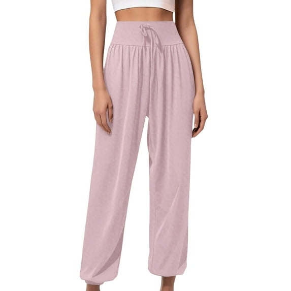 OSOLU Solid Color Women Cozy Mid-Waist Cargo Jeans Stretch Wide Leg Denim Pants With Pockets Trousers Everyday Comfort Versatile Bottoms