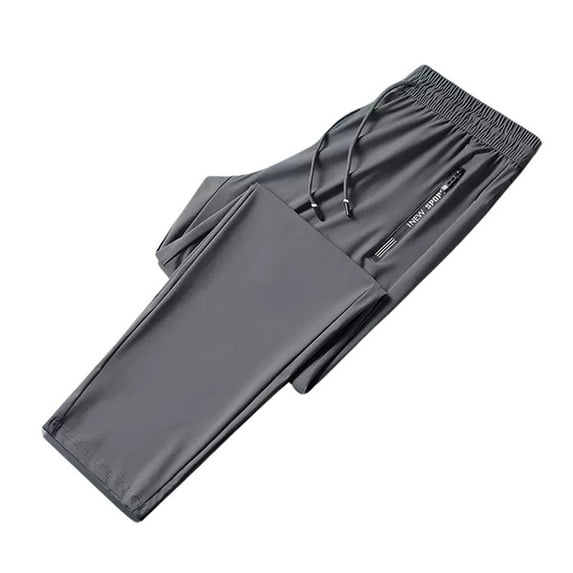 OSOLU Solid Color Women Men's Cozy Pants Work Clothes With Zippered Pockets Loose Fitting Summer Wear Cool Pants Trousers Everyday Comfort Versatile Bottoms