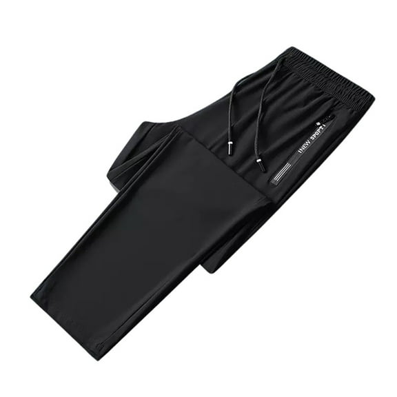 OSOLU Solid Color Women Men's Cozy Pants Work Clothes With Zippered Pockets Loose Fitting Summer Wear Cool Pants Trousers Everyday Comfort Versatile Bottoms