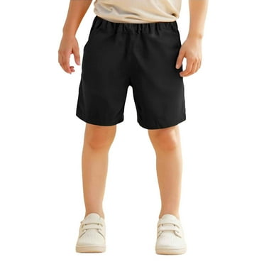 OSOLU Toddler Boys Girls Solid Color Sport Shorts Kids Casual Shorts Cozy Dailywear, 18-24 Months