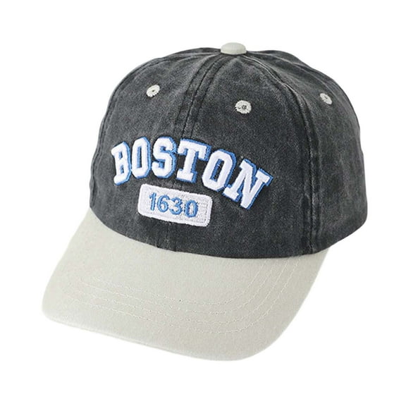 OSOLU Toddler Boys Hat Children Baseball Cap Summer Letter Prints Caps Car Girls Trucker Kids Sun Kids Hat Relaxed Fit Dailywear, 2-8 Years