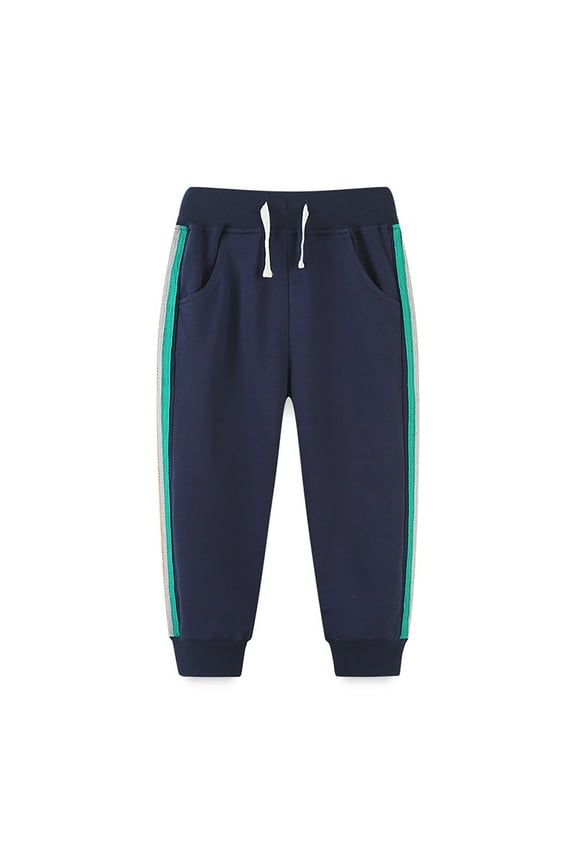 Toddler Boys Jogging Bottoms Drawstring Elastic Sweatpants Training Trousers For Sports And Leisure Infants Leisure Dailywear, 3-4 Years