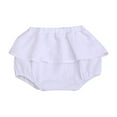 thumbnail image 1 of OSOLU Toddler Child Linen Blended Cute Flower Triangle Culottes Relaxed Fit Dailywear, 80, 1 of 3