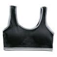 thumbnail image 1 of OSOLU Toddler Crop Tops Bra Girls Seamless Sports Bra Training White Teen Bra Camisole Style Lightweight Seamless Kids Baby Classic Dailywear, One Size, 1 of 3