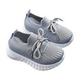 thumbnail image 1 of OSOLU Toddler Cute Mesh Shoes Boy Girl Non- First Cozy Footwear, 2.5-3 Years, 1 of 5