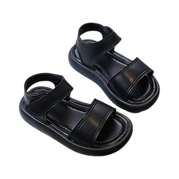 OSOLU Toddler Girls Sandals Kids Comfortable Casual Party Wear Breathable Soft Sole Everyday Footwear For Ages 1 6 Years Stylish Shoes, 4-4.5years