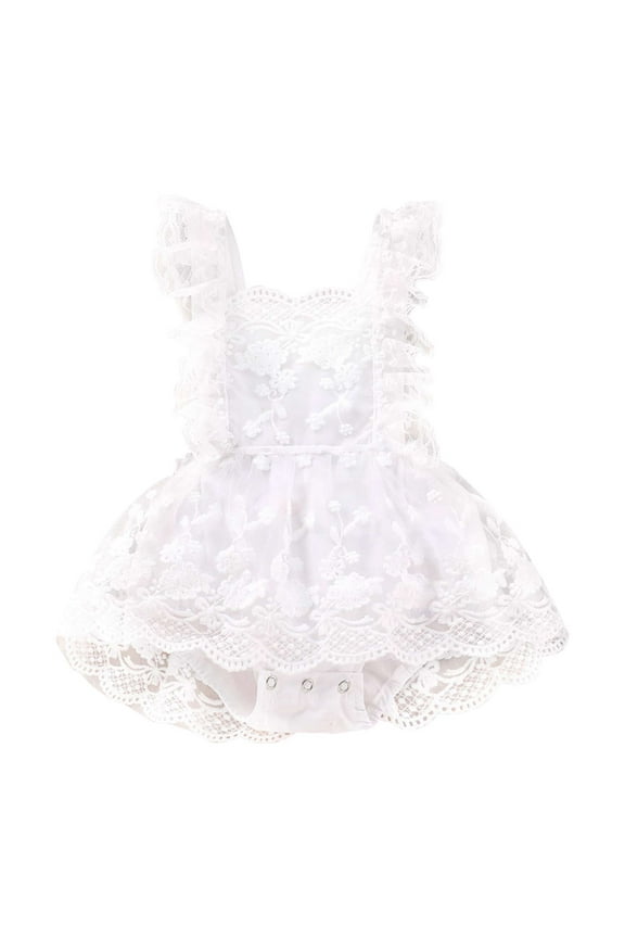 Toddler Girls Solid Color Summer Spring Sleeveless Romper Bodysuit One-Pieces Onesie Fashionable Dailywear, 18-24 Months