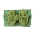 thumbnail image 1 of OSOLU Toddler Kids Girls Baby Solid Color Headband Hair Band Bow Accessories Headwears 1PC Stylish Dailywear, One Size, 1 of 1