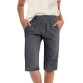 thumbnail image 1 of OSOLU Toddler Kids Summer Casual Shorts Boys Girls 5 Inch Inseam Comfortable Playwear Active Outdoor Soft Breathable Daily Wear Lovely Dailywear, 6-7, 1 of 5