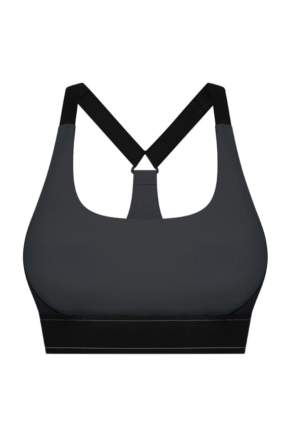 Women's Yoga Bra For Workout And Daily Wear Comfortable Breathable Sports Bralette With Backless Design For Gym Running Fitness And Workout Sports High Support Comfortable Bralettes Grey 4