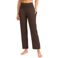 thumbnail image 1 of OSOLU Yoga Pants For Women Workout Pants High Waist Athletic Workout Leggings Yoga Pant Stretchy Running Tummy Control Joggers Bottoms Coffee XL, 1 of 7