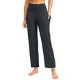 thumbnail image 1 of OSOLU Yoga Pants For Women Workout Pants High Waist Athletic Workout Leggings Yoga Pant Stretchy Running Tummy Control Joggers Bottoms Dark Gray M, 1 of 7