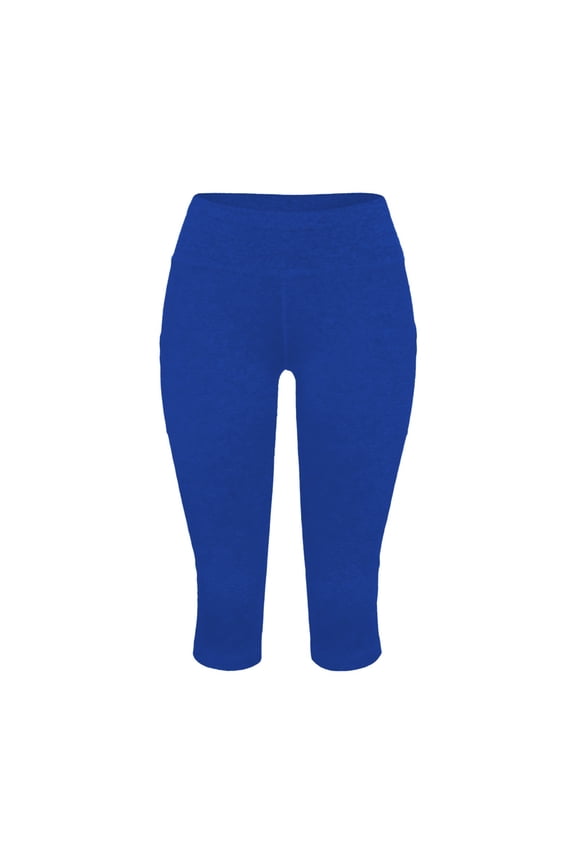 Out Yoga Sports Workout Women's Pants Running Pocket Leggings Athletic Fitness Pants Workout Stretchy Running Tummy Control Joggers Bottoms Blue XXL