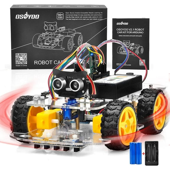 OSOYOO Stem Educational Project Smart IOT Robot Car Kit V2.1