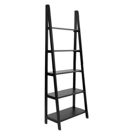OSP Home Furnishings - Brooking Ladder Bookcase in Finish - Black