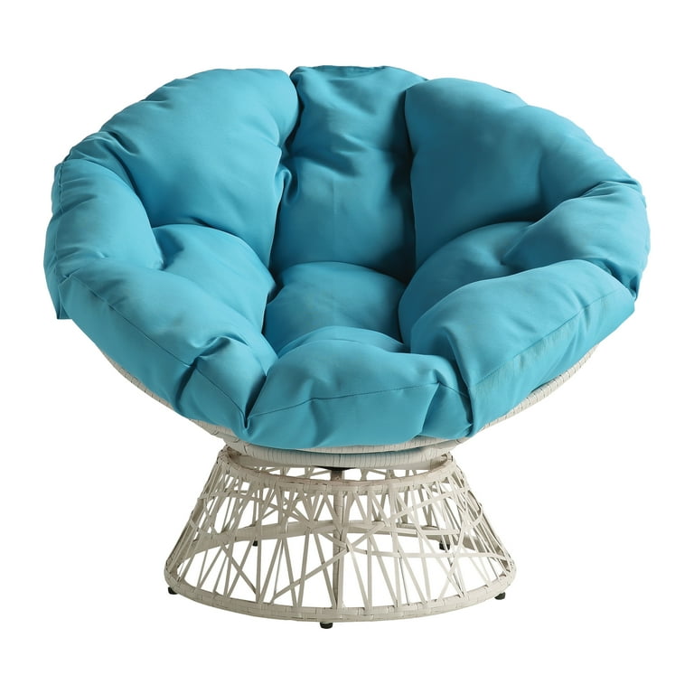 Teal papasan chair sale