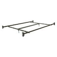 thumbnail image 1 of OSP Home Furnishings Bed Rails in Dark Brown Finish for Queen Size Bed, 1 of 3