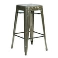 thumbnail image 1 of OSP Home Furnishings Bristow 26" Barstools, Industrial Steel Finish. 4 Pack, 1 of 2