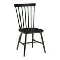 thumbnail image 1 of Eagle Ridge Dining Chair in Black Finish 2 Pack, 1 of 8