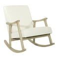 thumbnail image 1 of OSP Home Furnishings Gainsborough Rocker in Linen Fabric with Brushed Finish Base, 1 of 5