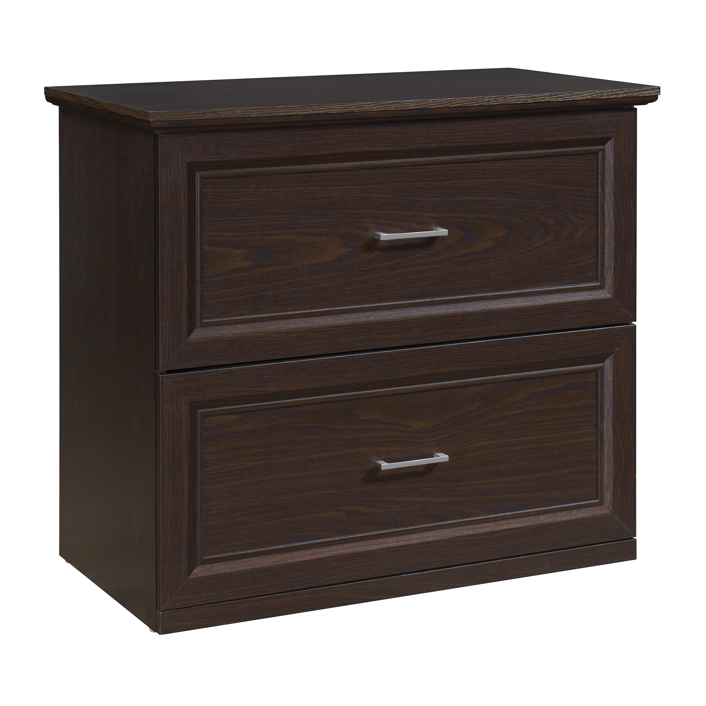 OSP Home Furnishings Jefferson 2Drawer Lateral File with Lockdowel