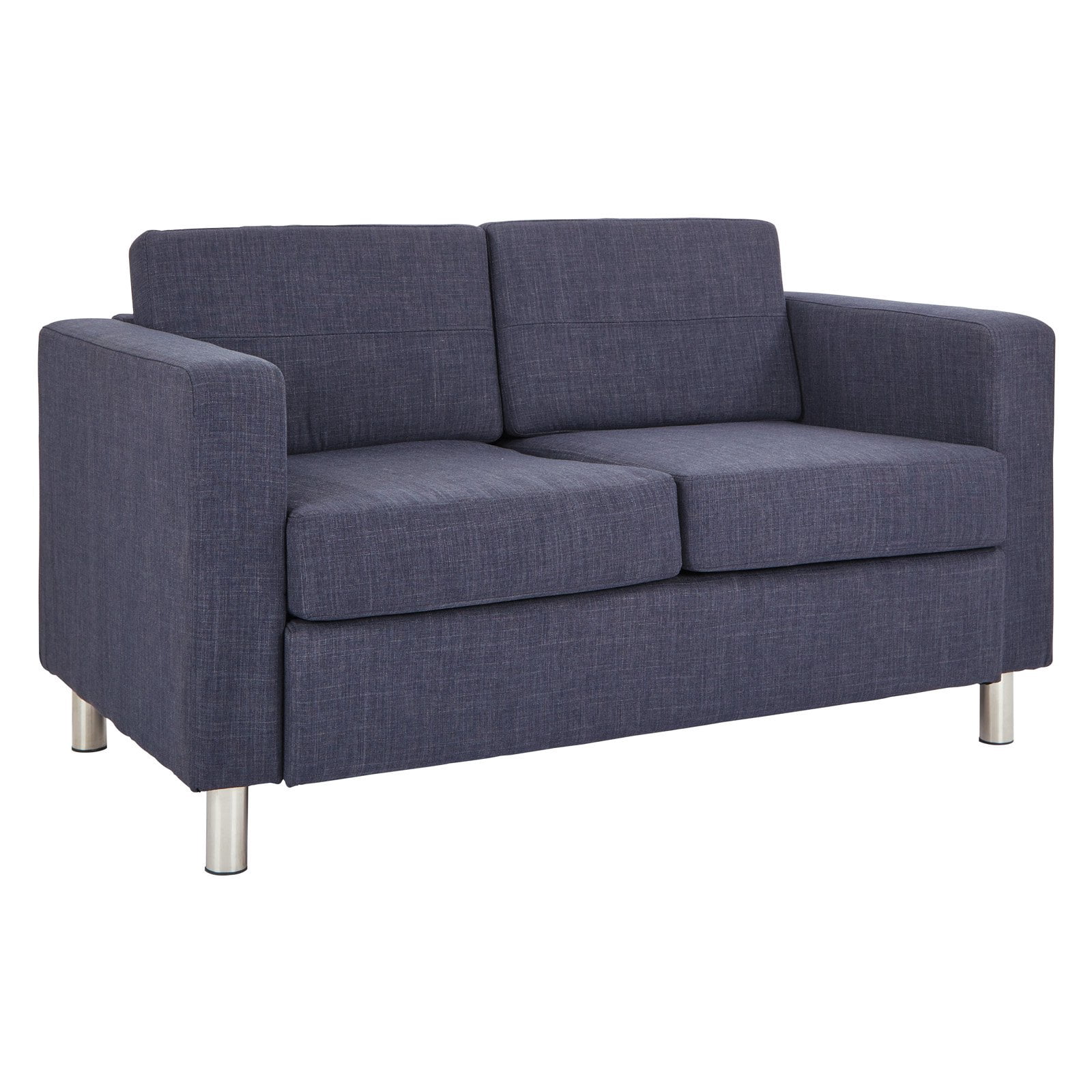OSP Home Furnishings Pacific Love Seat In Navy Fabric - Walmart.com