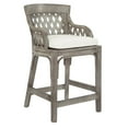 thumbnail image 1 of OSP Home Furnishings Plantation 24" Counter Stool with Grey Wood Rattan Frame Finish ASM, 1 of 5