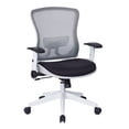thumbnail image 1 of OSP Home Furnishings Space Seating White Breathable Mesh Back Managers Chair, 1 of 8