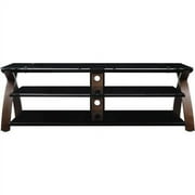 OSP Home Furnishings Timber 67" TV Stand in Espresso Wood