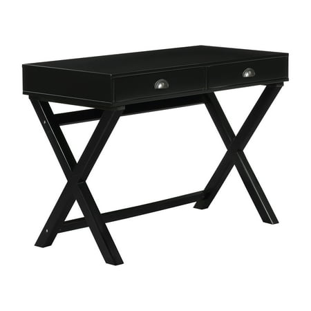 OSP Home Furnishings - Washburn Chic Campaign Writing Desk in Finish - Lapis Blue