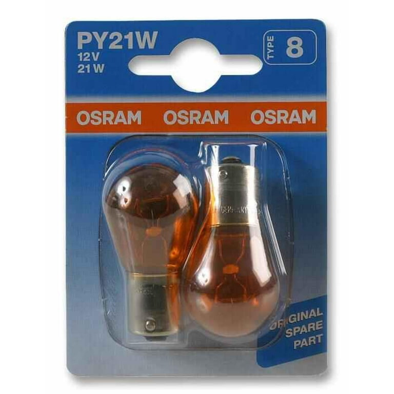 Osram Original Bulbs PY21W 7507-02B 12V 21W (Pair)