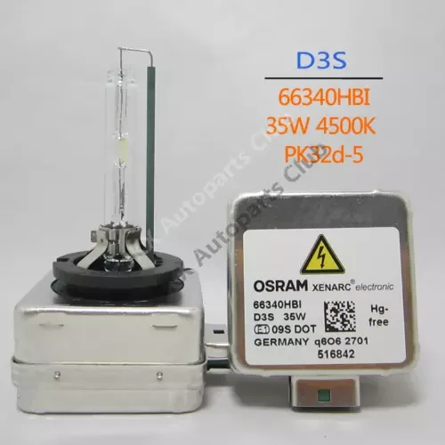 OSRAM D3S 35W4500K 66340 66340HBI XENARC Original Spare Part HID OEM Bulb Xenon,4 Pcs