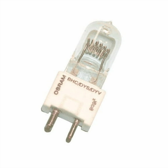 OSRAM DYS/BHC/DYV 600w 120v GZ9.5 3200k Single Ended Halogen Light Bulb
