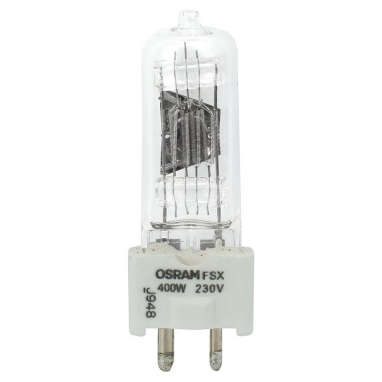 OSRAM FSX 230V 400W GY9.5 Base Stage Studio Halogen Bulb