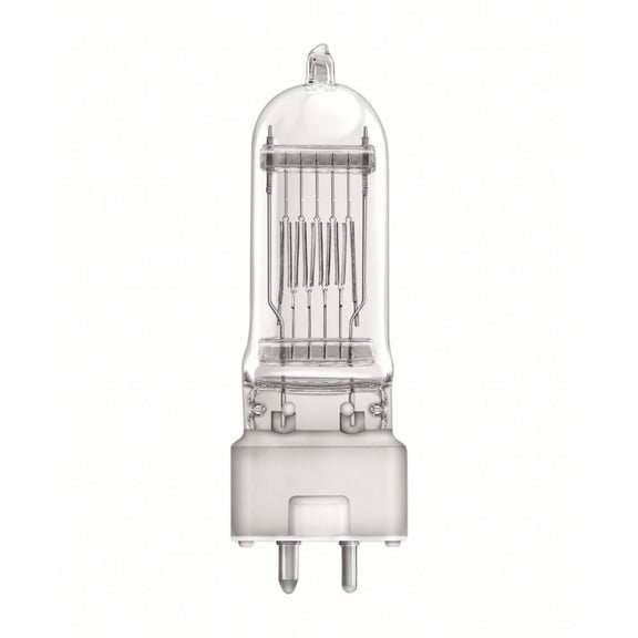 OSRAM GCV 64670 240V - 500W GY9.5 Bipin Base Stage Studio Halogen Bulb
