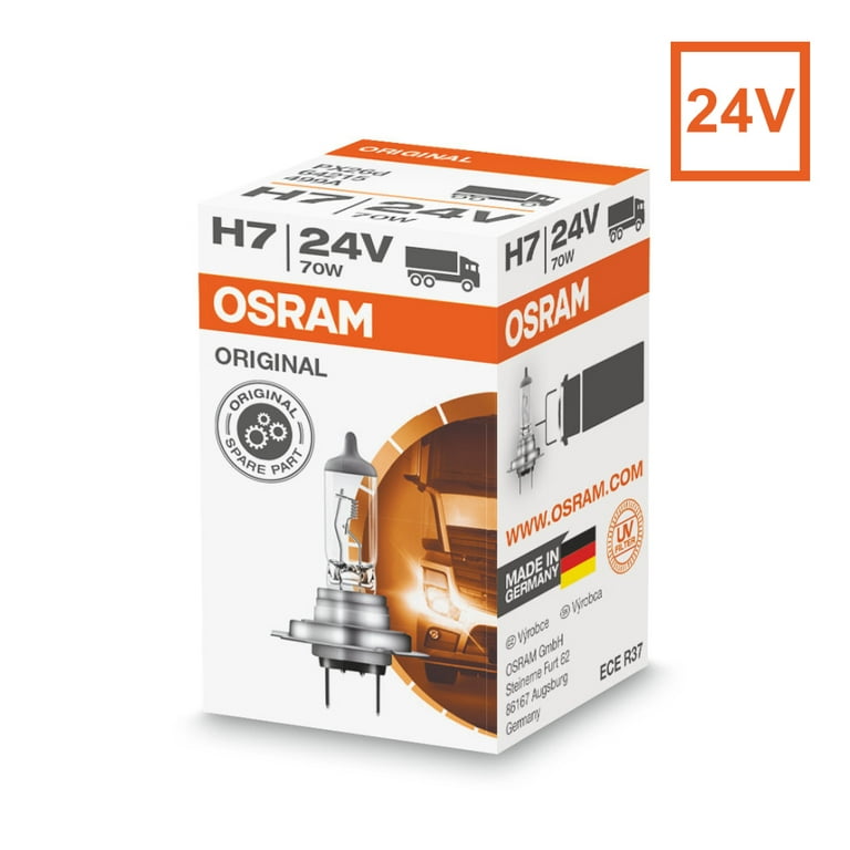 Lampara Osram H7 24v 70w, Lamparas Halogenas Osram / Philips