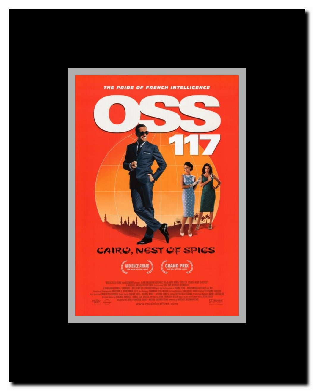 OSS 117: Cairo Nest of Spies Framed Movie Poster