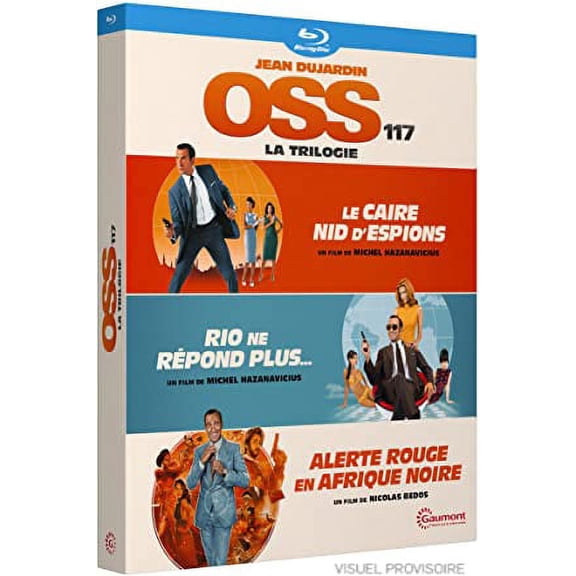 OSS 117: The Trilogy ( OSS 117: Le Caire, nid d'espions / OSS 117: Rio ne r pond plus / OSS 117: Alerte rouge en Afrique noire ) ( OSS 117: Cairo, Nest of Spies [ Blu-Ray, Reg.A/B/C Import - France ]